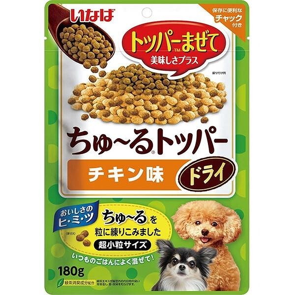 いなば ペットフード ちゅ~るトッパードライ チキン味 180g