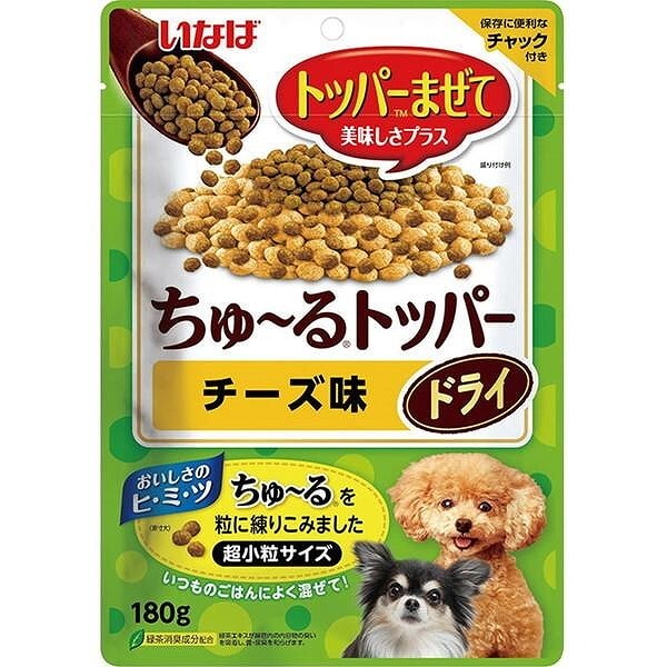 いなば ペットフード ちゅ~るトッパードライ チーズ味 180g