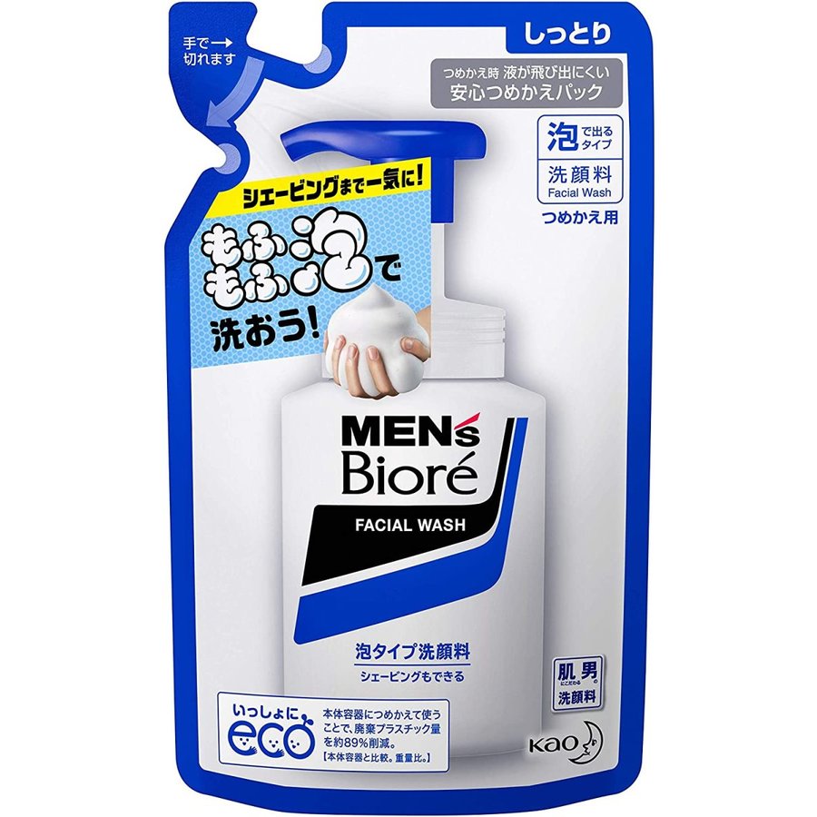 メンズビオレ　泡タイプ洗顔　つめかえ用　130ｍｌ