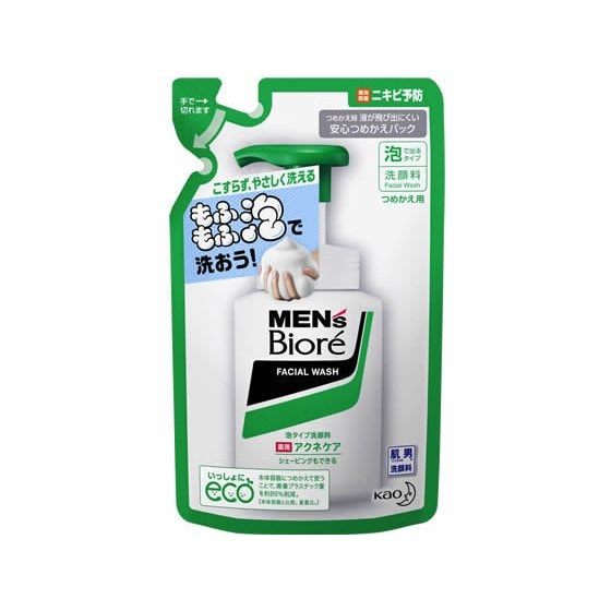 メンズビオレ　泡タイプ薬用アクネケア洗顔　つめかえ用　130ｍｌ(医薬部外品)
