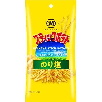 湖池屋 スリムバッグスティックポテトのり塩 34g