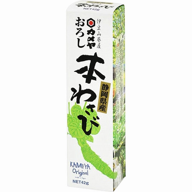 カメヤ食品 おろし本わさび 42g 調味料 チューブタイプ | 香辛料