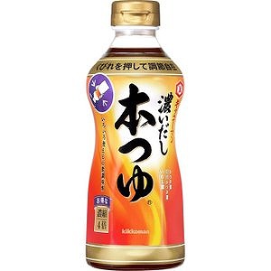 キッコーマン　濃いだし本つゆ　500ml