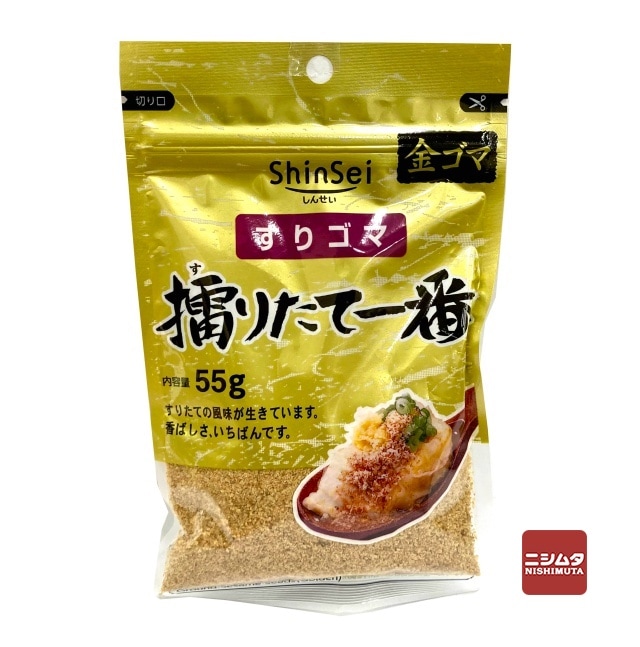 真誠 金ごま すりごま 擂りたて一番 白 55g | 胡麻 | ニシムタ ネット