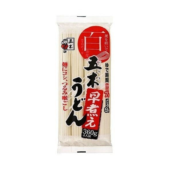 五木食品 早煮えうどん 360g 乾麺 九州 熊本 | うどん | ニシムタ