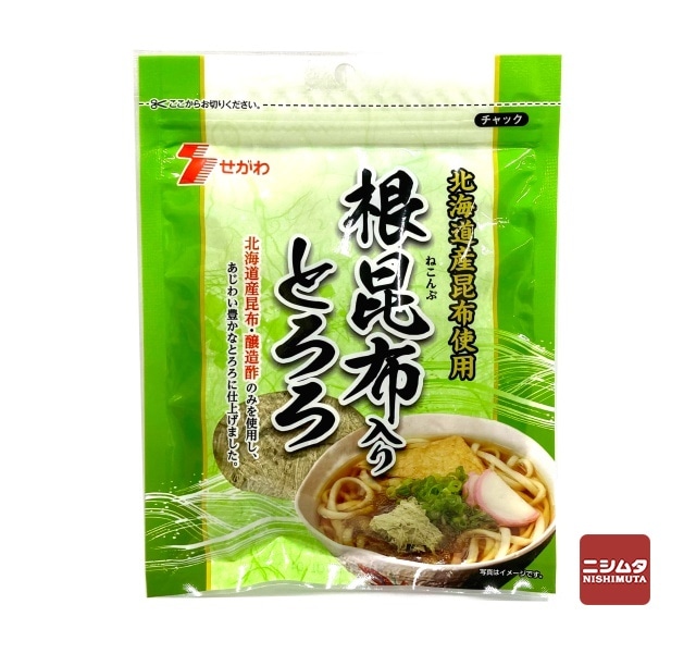 瀬川食品　無添加根昆布入りとろろ　25g