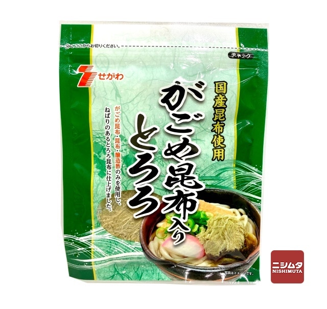 瀬川食品　無添加がごめ昆布入りとろろ　20g