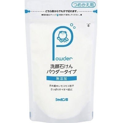 シャボン玉石けん　無添加 シャボン玉 洗顔石けん パウダータイプ つめかえ用 70g