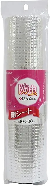 東和産業 アルミ食器棚シート HC防虫棚シート 