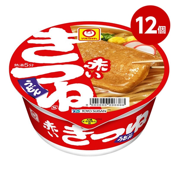 東洋水産 マルちゃん 赤いきつねうどん 96g 西 12個入り