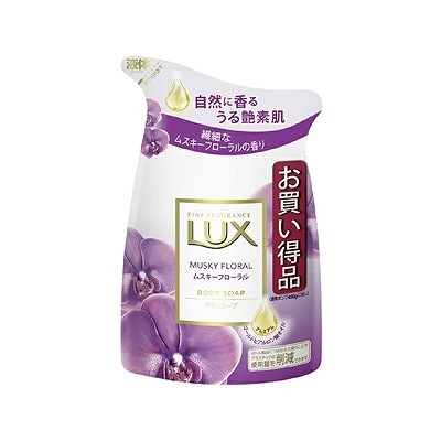 LUX ボディソープ ムスキーフローラル つめかえ用 300g