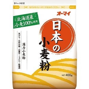日本製粉 オーマイ　日本の小麦粉 400g