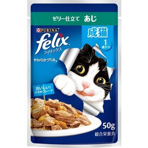 ネスレ　フィリックスパウチ　成猫あじ　50g
