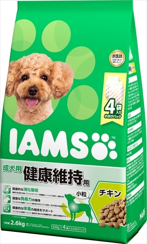 マースジャパン アイムス 成犬用 健康維持用 チキン 小粒 2．6kg