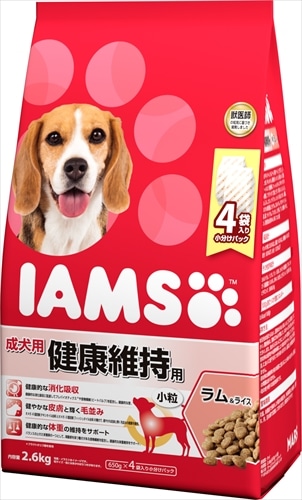 マースジャパン アイムス 成犬用 健康維持用 ラム＆ライス 小粒 2．6kg
