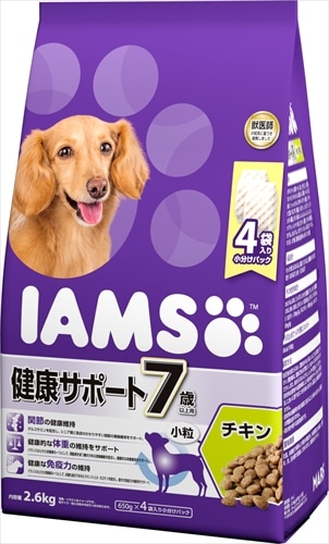 マースジャパン アイムス 7歳以上用 健康サポート チキン 小粒 2．6kg