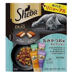 マースジャパン シーバ デュオ 旨みがつお味セレクション 200g