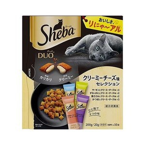 マースジャパン シーバ デュオ クリーミーチーズ味セレクション 200g