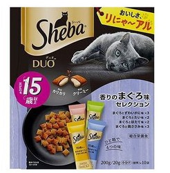 マースジャパン シーバ デュオ 15歳 香りのまぐろ味セレクション 200g