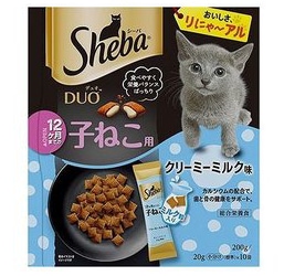 マースジャパン シーバ デュオ 子ねこ用 クリーミーミルク味 200g