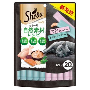 マースジャパン シーバ とろ～りメルティ 自然素材レシピ まぐろ味 セレクション 12g×20P