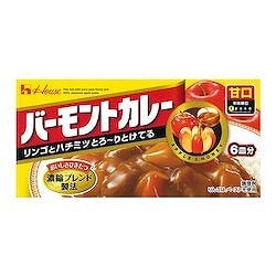 ハウス食品 　バーモントカレー　甘口　230ｇ