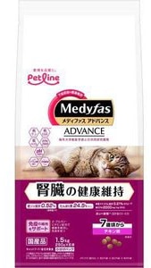 ペットライン　メディファス　アドバンス　腎臓の健康維持　7歳頃　1．5kg