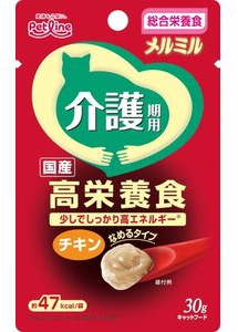ペットライン　メルミル介護期用　チキン　30g