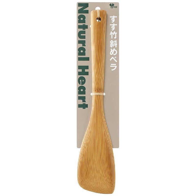 【ネコポス対応】やなぎプロダクツ すす竹斜めベラ NH-101