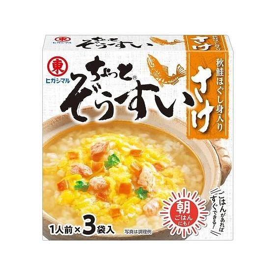 ヒガシマル醤油 ちょっとぞうすい さけ 3袋