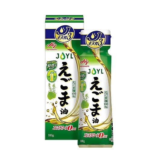 J-オイルミルズ AJINOMOTO えごま油 100g 味の素 油 調味料