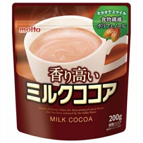 名糖　meito　香り高いミルクココア　200g　