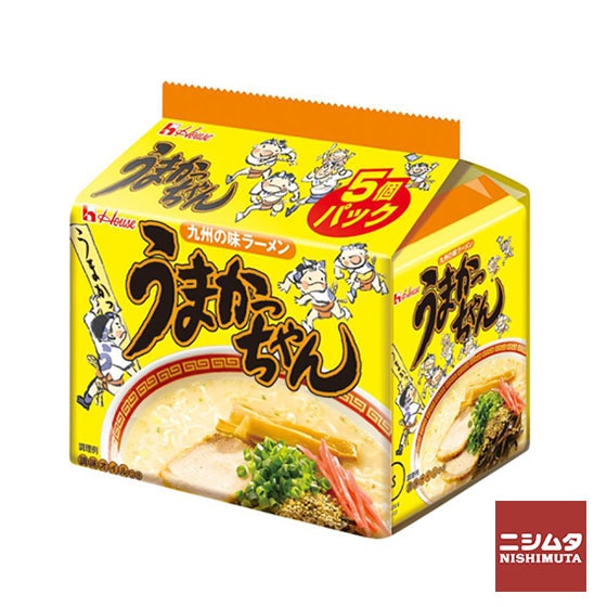 ハウス食品 うまかっちゃん 5食入り九州の味 インスタントラーメン