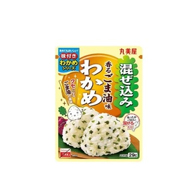 丸美屋　混ぜ込みわかめ　ごま油味　29ｇ