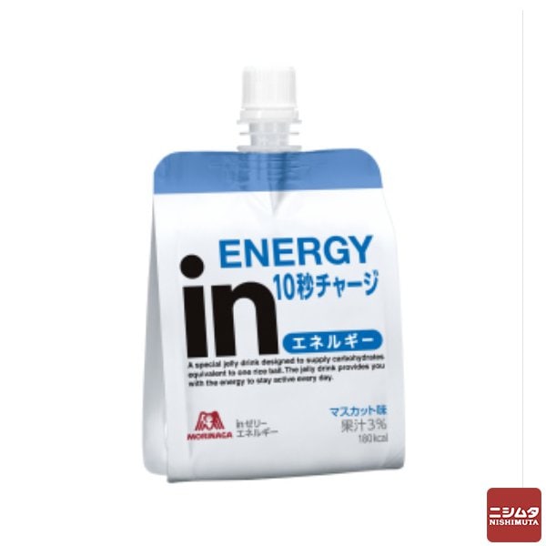 森永製菓 inゼリー エネルギー マスカット味 180g | 機能食品