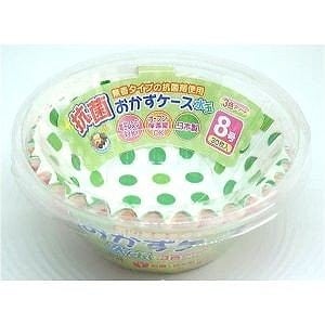 三菱アルミ 抗菌おかずケース 水玉 8号 30枚