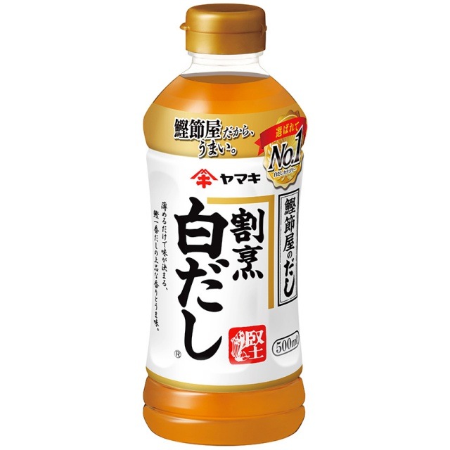 ヤマキ 割烹白だし 500ml