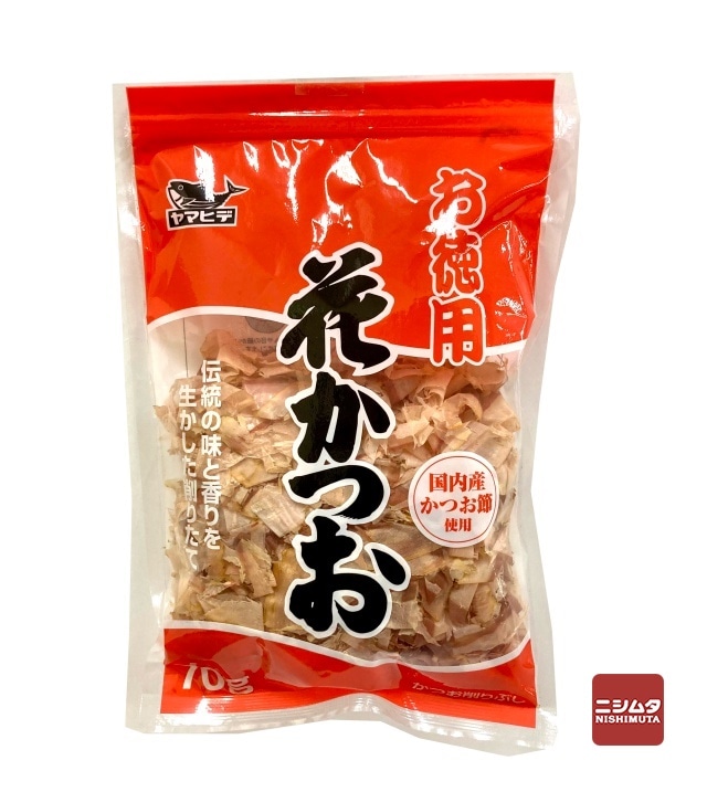 ヤマヒデ 国内産かつお節使用 お徳用 花かつお 70g | かつお節