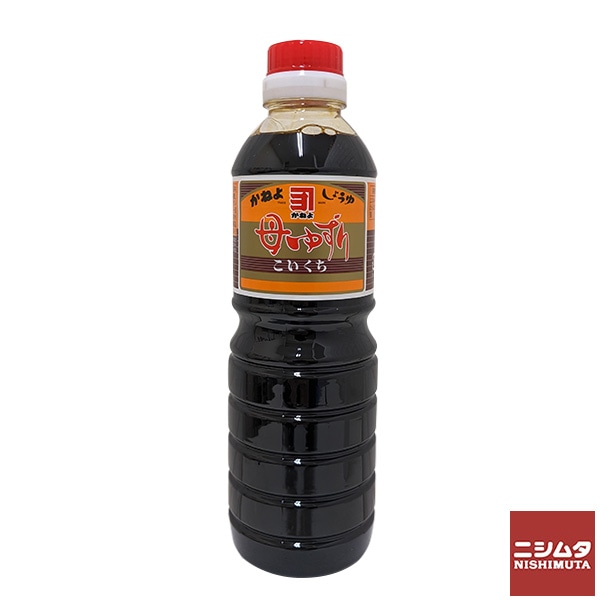 かねよしょうゆ 母ゆずり こいくち 500ml 濃口醤油 九州 鹿児島 甘口