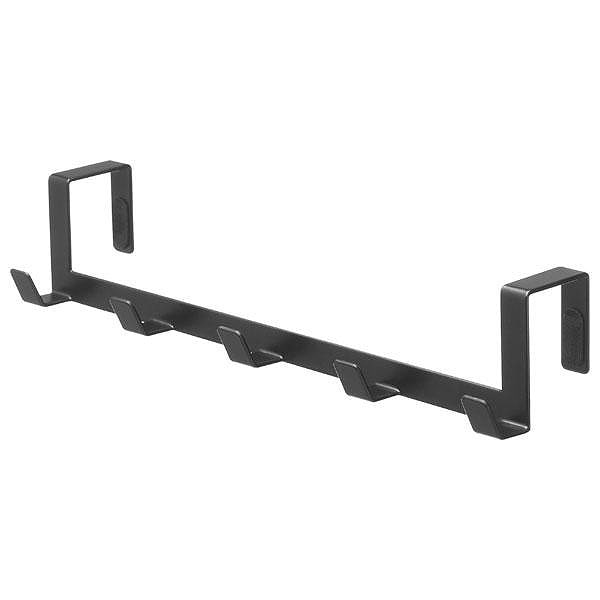 山崎実業　ドアハンガースマート　ワイドブラック