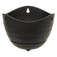 大和プラスチック フレグラー吊鉢 ダークブラウン 6号