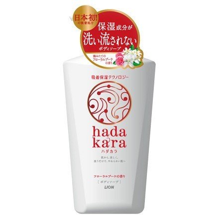 ｈａｄａｋａｒａ（ハダカラ）　ボディソープ　フローラルブーケの香り　本体　500ｍｌ
