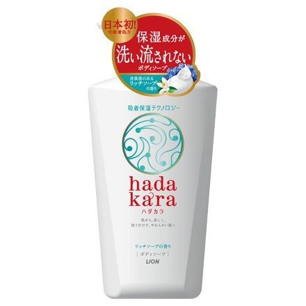 ｈａｄａｋａｒａ（ハダカラ）　ボディソープ　リッチソープの香り　本体　500ｍｌ
