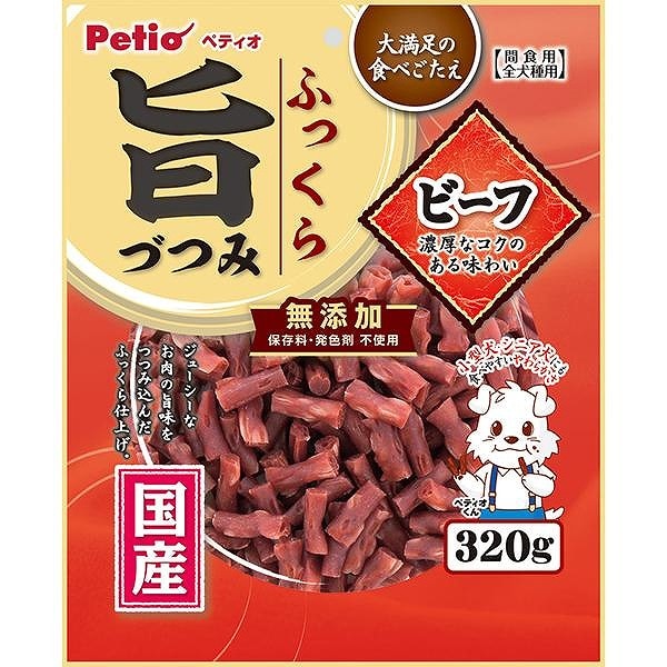 ペティオ ふっくら旨づつみ ビーフ 320g