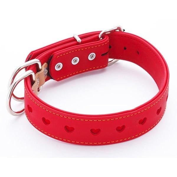 ペティオ BLハーティ平首輪 21 レッド | 犬具 首輪 | ニシムタ ネット