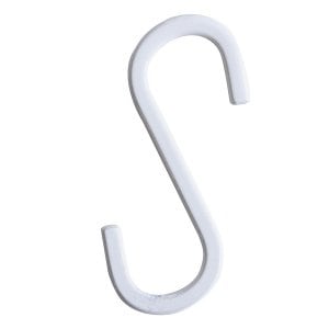 【ネコポス対応】和気産業　Ｓ字フック小　　白　ＬＡＣ－019
