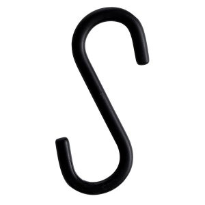【ネコポス対応】和気産業　Ｓ字フック小　黒　ＬＡＣ－020