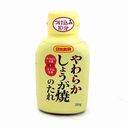 日本食研 やわらかしょうが焼のたれ 200g 調味料