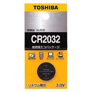 東芝  コイン形リチウム電池 CR2032EC