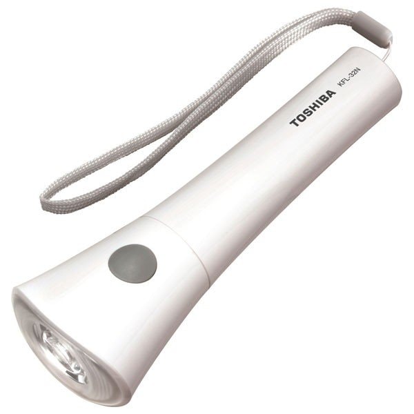 東芝 LED懐中電灯（ホワイト）KFL-32N（W）